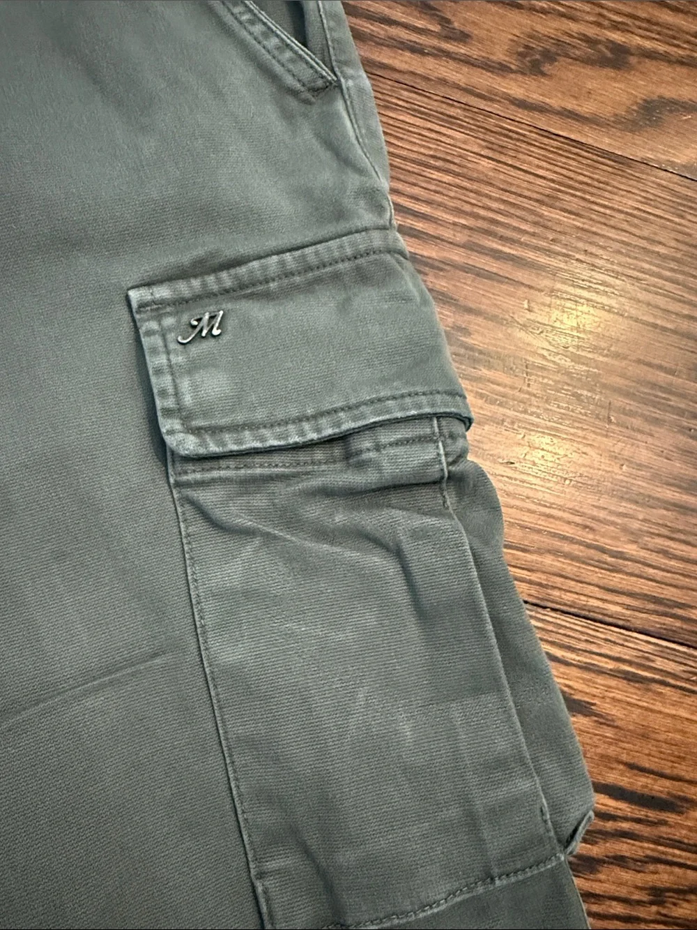 Mason Olive Green Cargo Pants with Utility Pockets